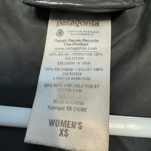 Patagonia Low Sky Parka Women’s size XS in black - Picture 6 of 10